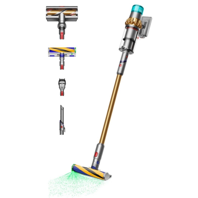 Dyson V15 Detect Absolute HEPA Filter, Sladdlös Handdammsugare, Guld (2023)
