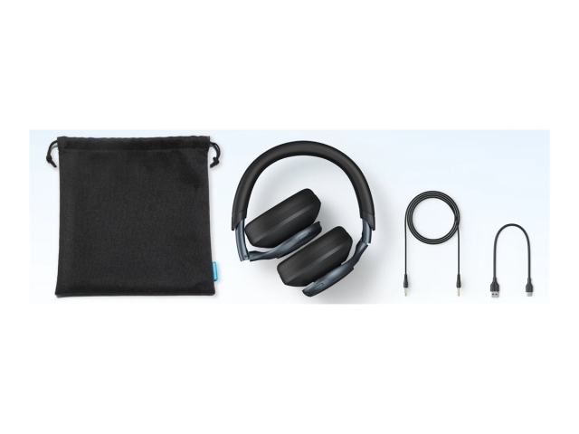 Anker Soundcore Space One trådlösa trådbundna hörlurar Svart