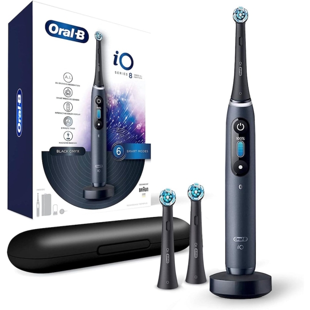 Oral B iO Series 8N Eltandborste, Black Onyx