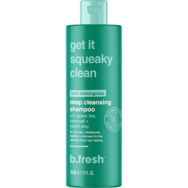 b.fresh Get It Squeaky Clean Djuprengörande schampo 355 ml