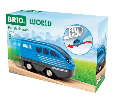 BRIO Tåg som drar sig bakåt - (36019)