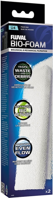 Fluval Foam Pad 2-pack U4 - (126.2488)