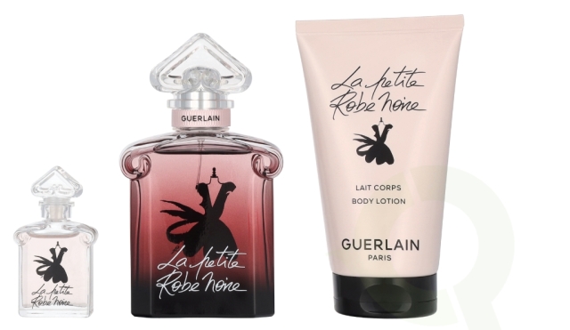 Guerlain La Petite Robe Noire Intense Giftset 130 ml Edp Spray 50ml/Body Lotion 75ml/Edp Spray 5ml