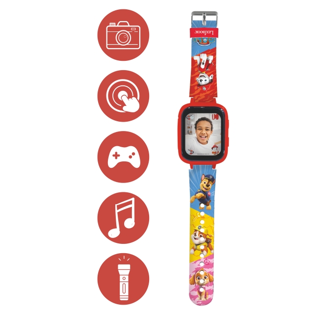 Lexibook Paw Patrol Smartwatch för barn med 8 GB minneskort (DMW070PA)