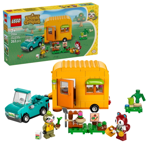 LEGO Animal Crossing - Leifs husvagn och trädgårdsbutik (77054)