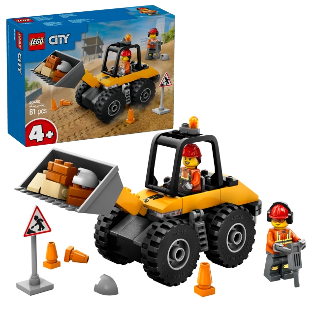 LEGO LEGO City - Gul hjullastare för bygg- och anläggningsarbeten (60450)