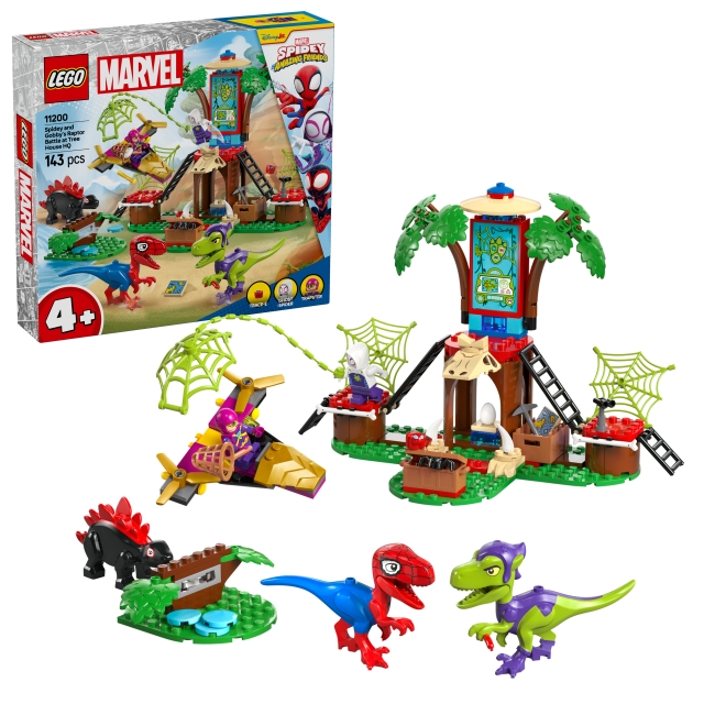 LEGO Spidey - Spidey och Gobbys raptorstrid på Tree House HQ (11200)