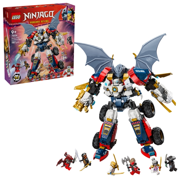 LEGO Ninjago - Zanes Ultra Combiner Mech (71834)