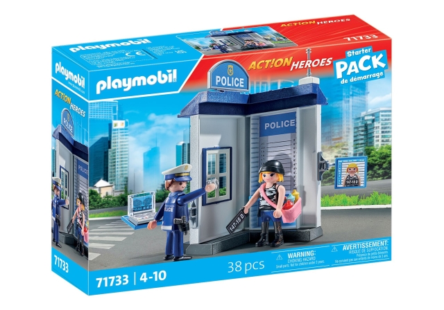 Playmobil Startpaket Polisrum (71733)