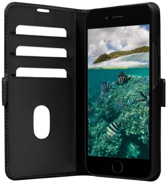 dbramante1928 Copenhagen Plånboksfodral - iPhone SE/8/7 - Svart