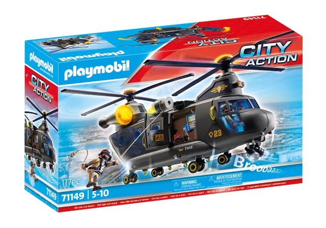 Playmobil Taktisk enhet - räddningsflygplan (71149)