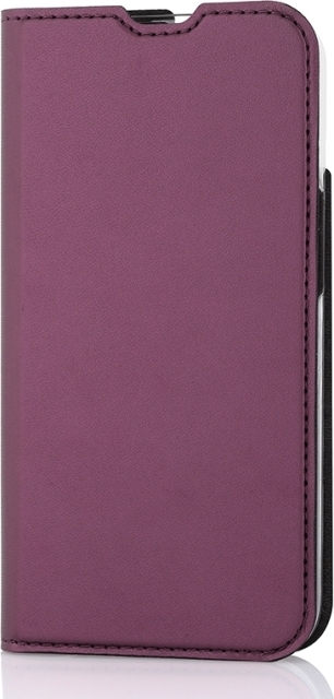 Wave BookCase skyddsfodral, iPhone 14, Smoky Sangria