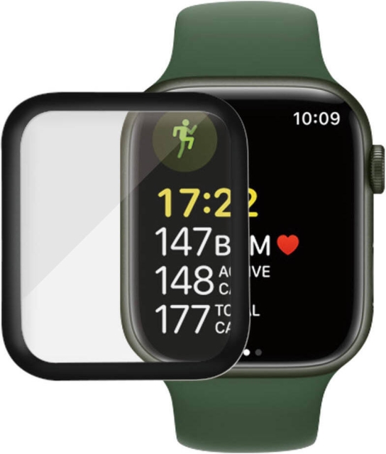 PanzerGlass pansarglas för Apple Watch 7 / 8, 45 mm, svart