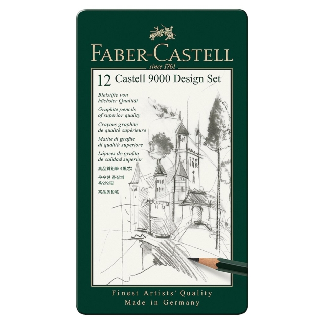 Faber-Castell Grafitpenna Castell 9000 Art set (119065)