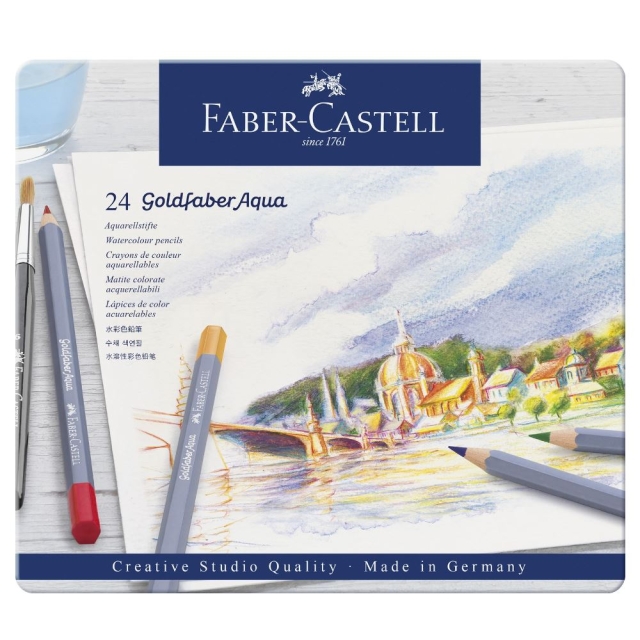 Faber-Castell Goldfaber Akvarellpennor, 24 st (114624)