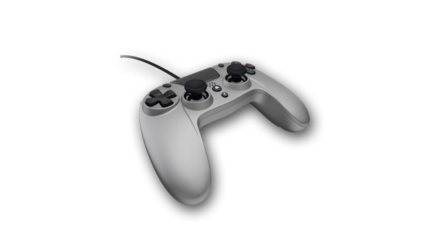 Gioteck Playstation 4 VX-4 trådbunden handkontroll (silver)