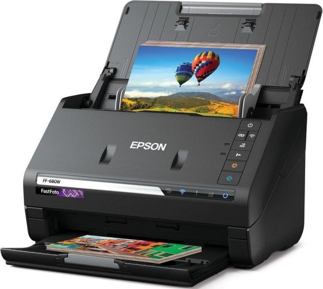 Epson FastFoto FF-680W - Trådlös höghastighetsskanner