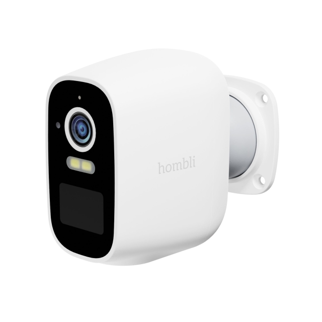 Hombli Smart batterikamera, vit