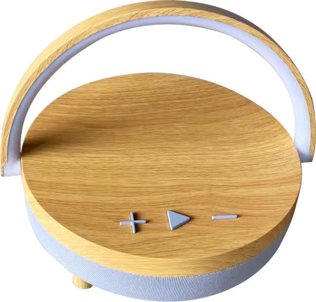 Haws Rømø nattlampa med trådlös laddning och högtalare