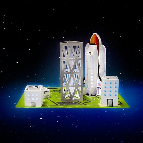 Fizz Creations NASA Elektrisk målarfärgssats
