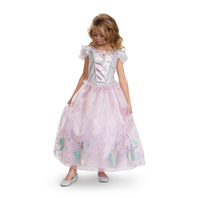 Disguise Disney 100-årsjubileum - Prinsessklänning (128 cm) (158809K)