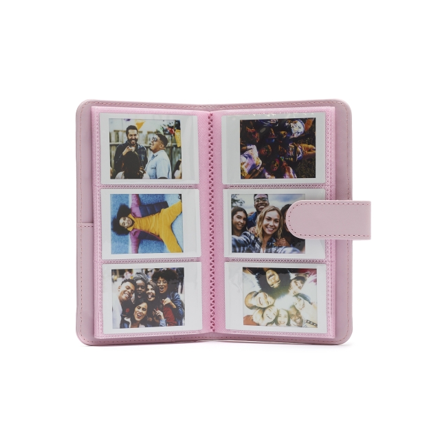 Fuji Mini 12 Album - blommig rosa