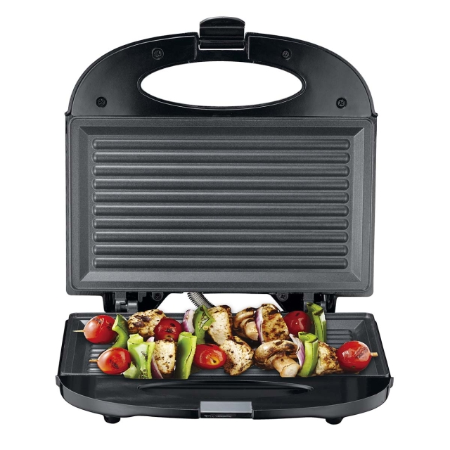MELISSA Sandwichmaskin / grillplatta 750 Watt Svart