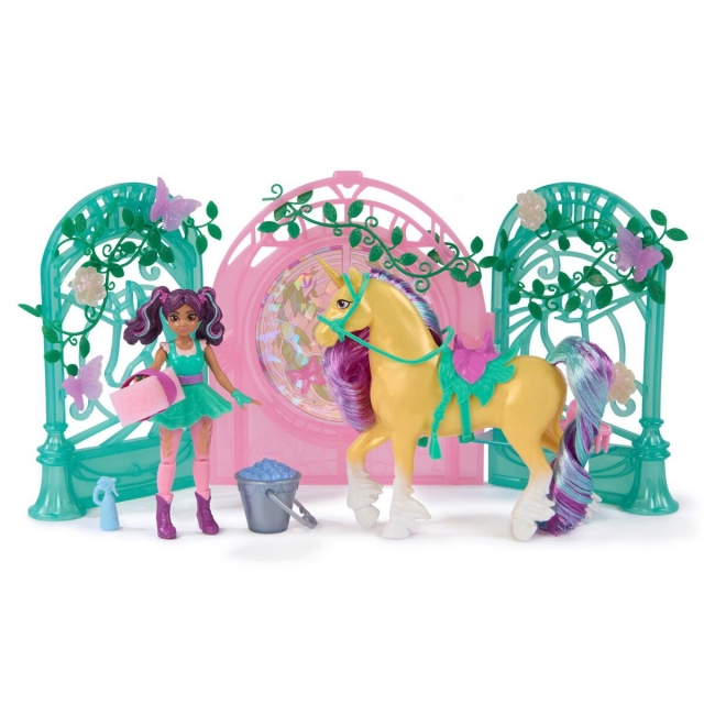 Unicorn Academy Ava & Leaf Stall lekset - (6072051)