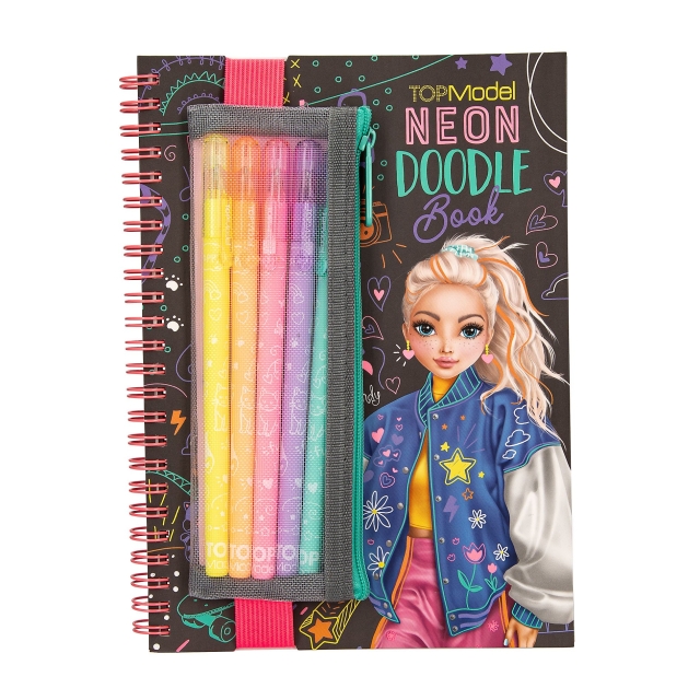 TOPModel TOPModel Neon Doodle-bok med neonpennset - (413217)