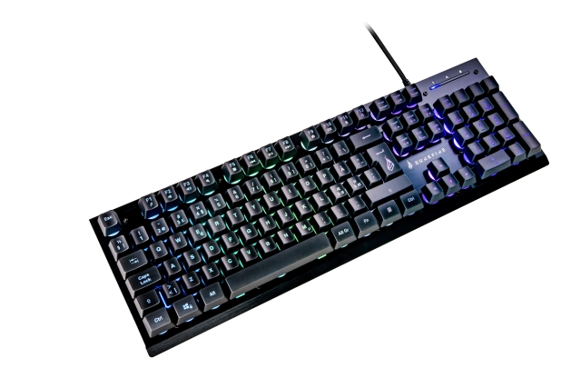 SureFire KingPin X2 Metal Gaming RGB-tangentbord QWERTY Nordic