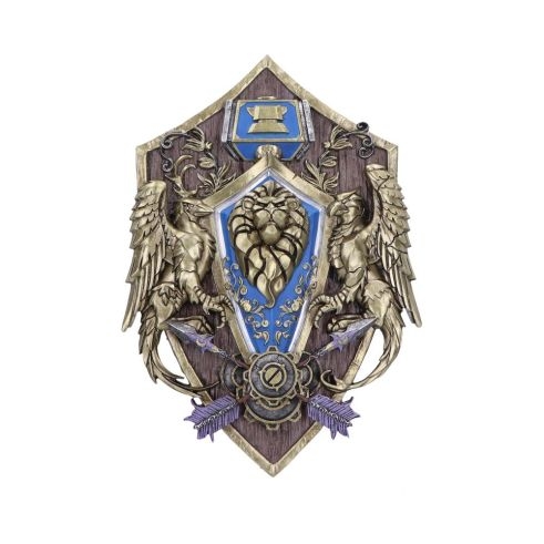 Nemesis Now World of Warcraft Alliance Väggplakett Höjd 30cm