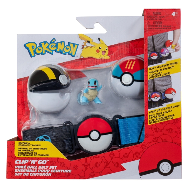 Pokémon Clip N Go  Belt Set Squirtle (PKW3648)
