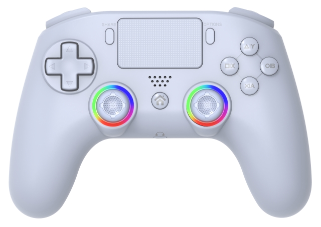 SuBsonic Trådlös Led-kontroller PS4 Vit - PS4/Pc