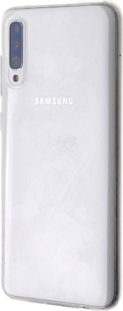 Wave silikonskydd, Samsung Galaxy A70, transparent