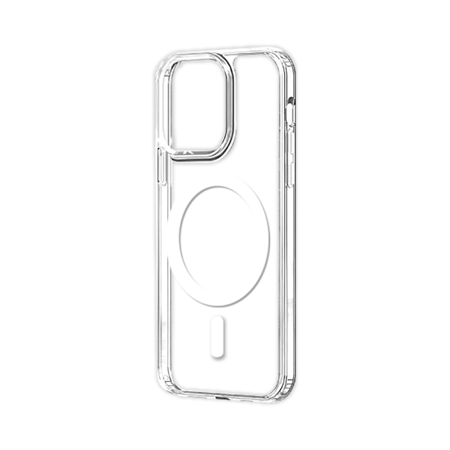 Wave MagSafe-kompatibelt skyddsfodral, iPhone 12 / 12 Pro, transparent