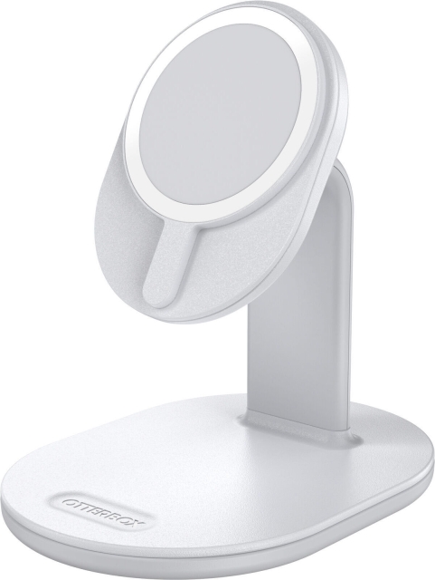 Otterbox MagSafe trådlöst laddningsbord, vitt