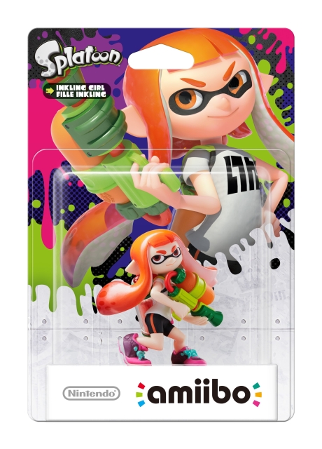 Amiibo Nintendo Amiibo Figurin Inkling Girl (Splatoon Collection)