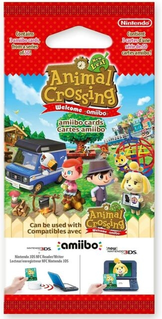 NACON Animal Crossing New Leaf: Välkommen amiibo! - Amiibo-kort (3st)
