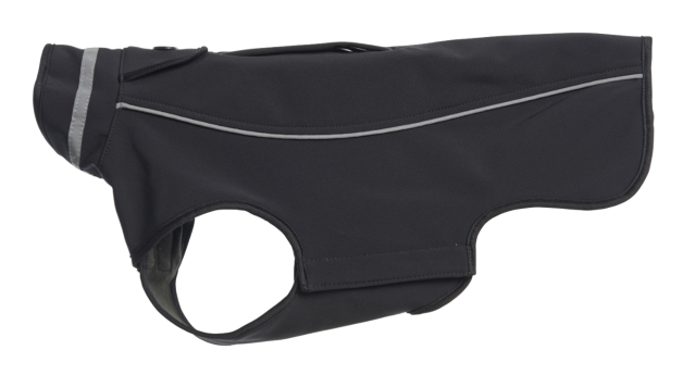 Buster Softshell Svart Peppar L 48cm - (284654)