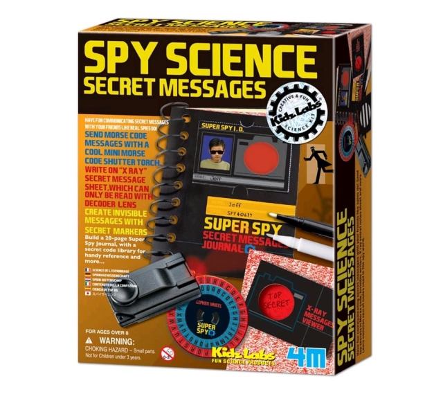 4M KidzLabs - Spionvetenskap - Hemligt meddelande (03295)