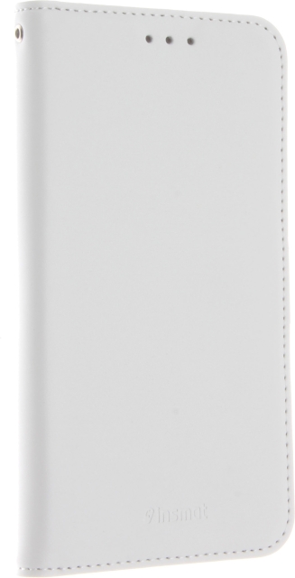 Insmat Exclusive Flip Case Plånboksfodral, iPhone 11, vit