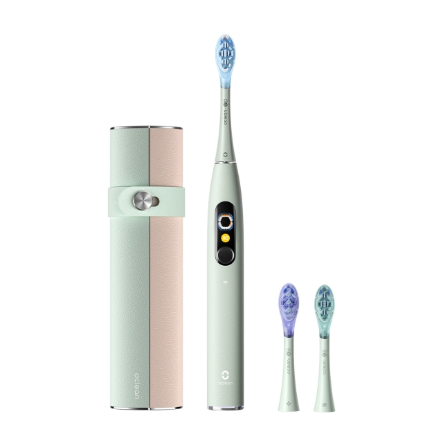 Oclean Elektrisk Tandborste X Ultra 20 Set Grön