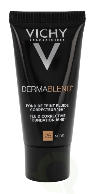 Vichy Dermablend Corrective Foundation 16HR SPF28 30 ml #25 Nude - All Skin Types