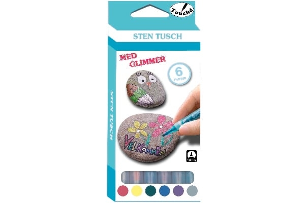 TOUCHÉ Glitter för stenmålning (809648)