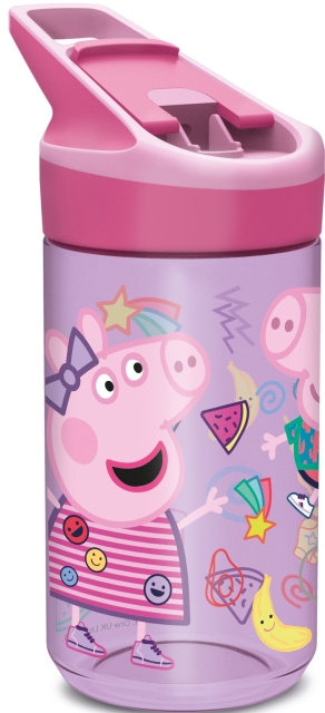 Peppa Pig Stor - Tritan Premium vattenflaska 480 ml - Peppa Pig (13996)