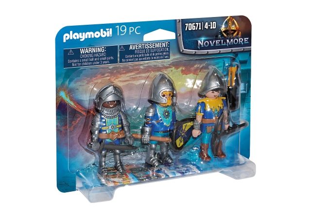 Playmobil Novelmore - Set med 3 Novelmore-riddare (70671)
