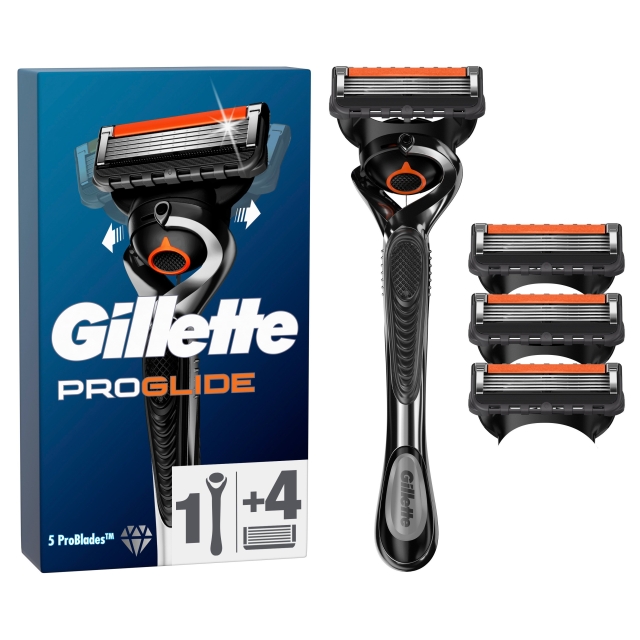 Gillette Proglide rakhyvel - blå/svart
