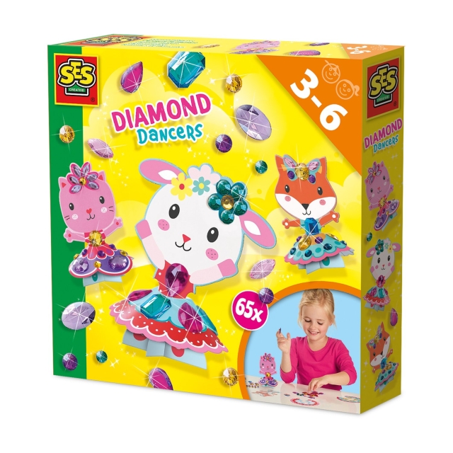 SES Creative Diamantmålning - Diamond Dancers (S14048)