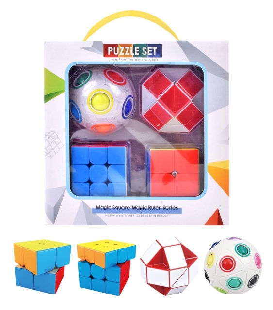 Vini Games Vini Game - Magisk kub+boll+regel (31285)