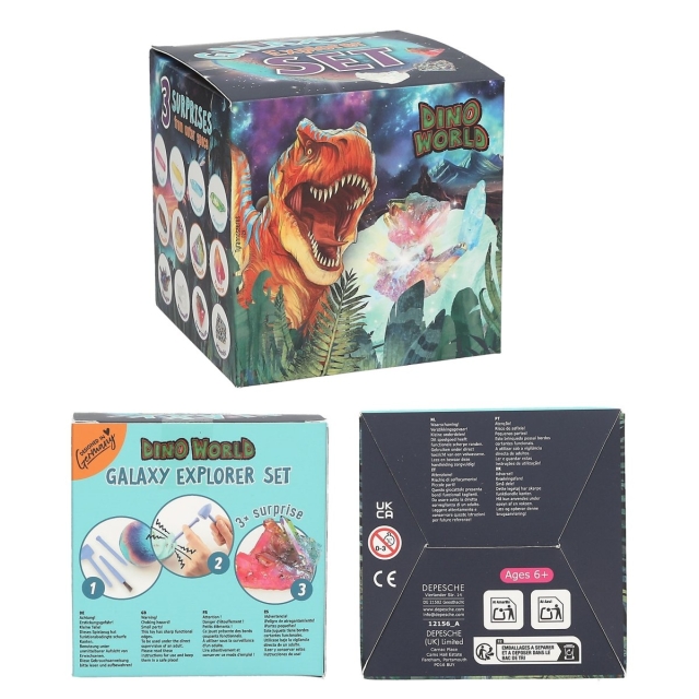 Dino World Dino World Set för utforskare av galaxen